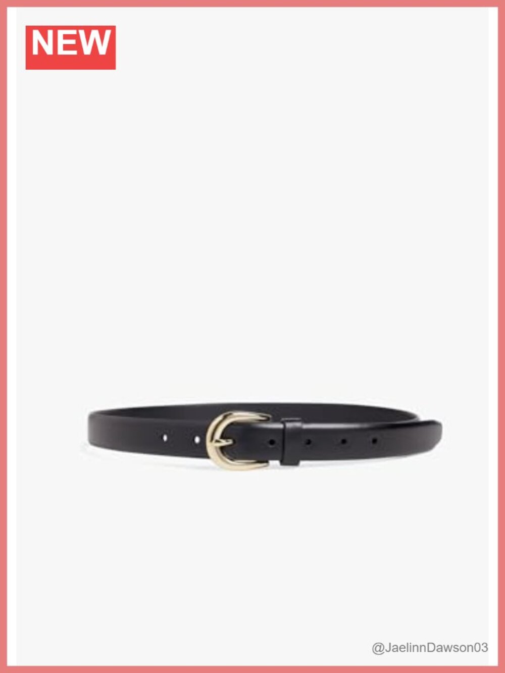 The Favorite Belt Polished Hardware Buckle Closure X-Small